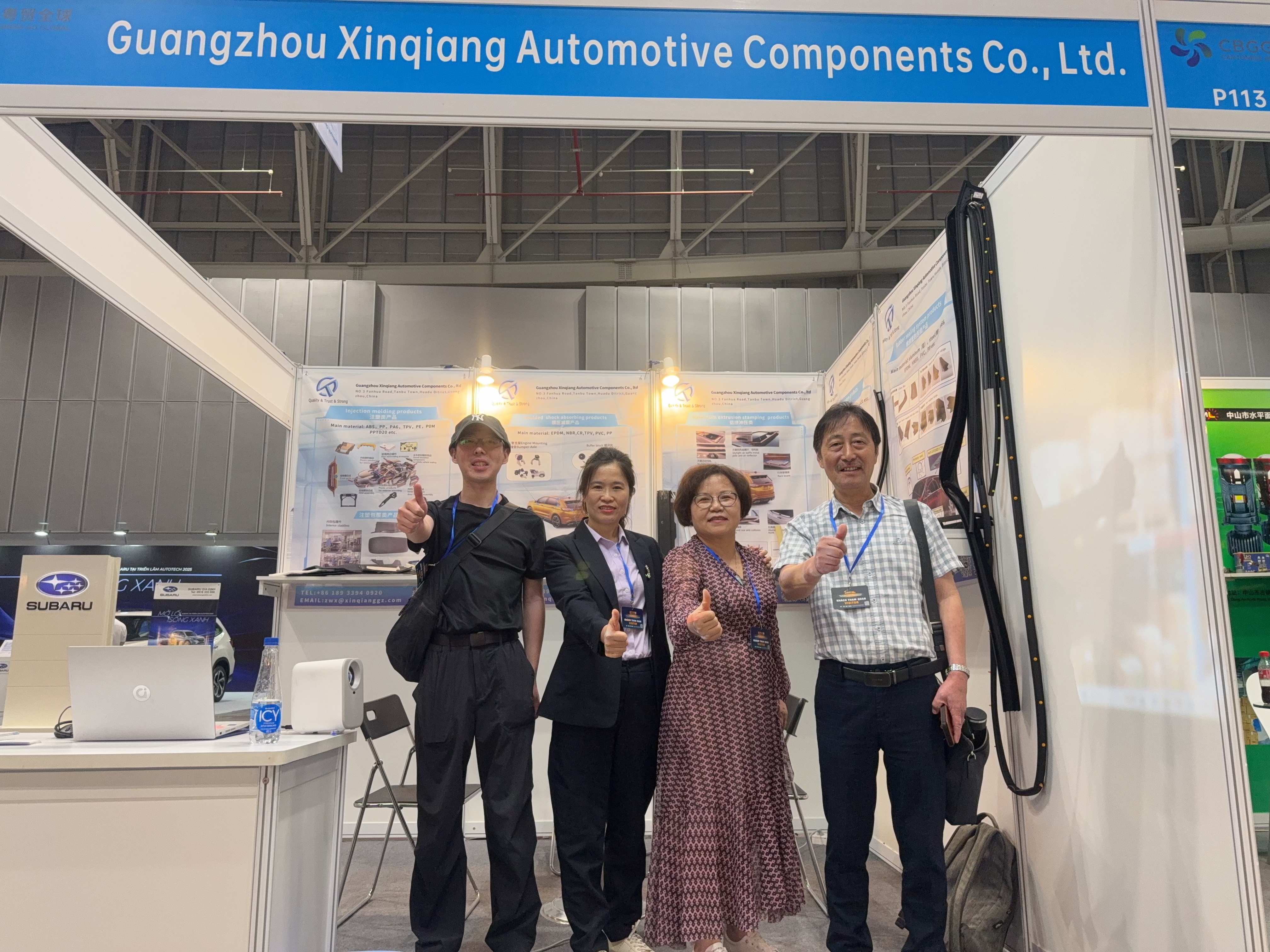 Exhibition Recap of Vietnam Auto Parts Show | Xinqiang Auto Parts Debuts at Vietnam Exhibition to Expand Global Auto Parts Market