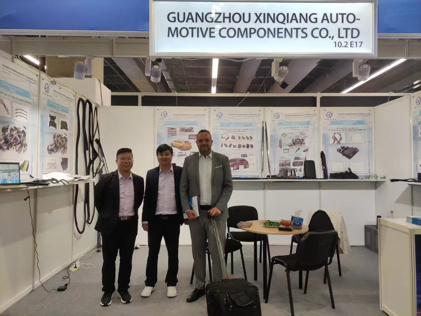 Xinqiang booth at Automechanika Frankfurt